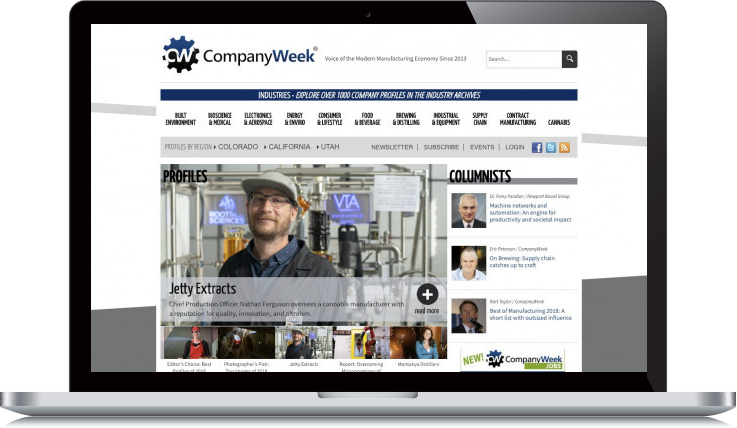 Desktop Screenshot of Company Week